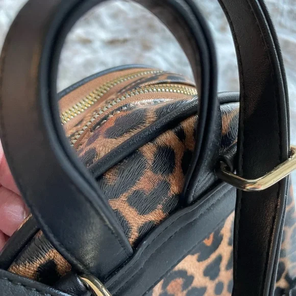 Leopard Print Backpack - Picture 7 of 12